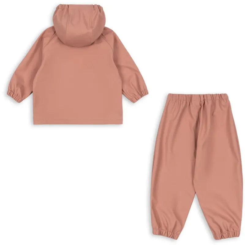 Konges Sløjd Cameo Brown Plainy Rain Set 4