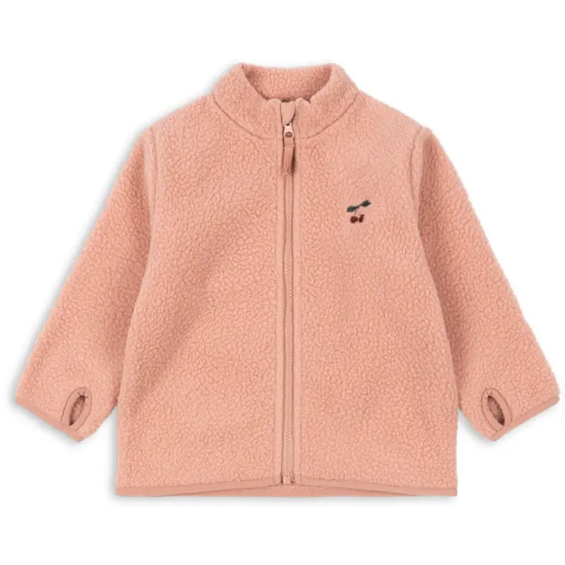 Konges Sløjd Cameo Brown Thermy Fleece Jacket Grs 1