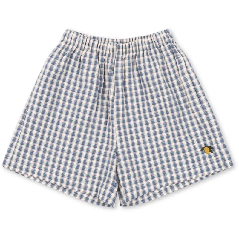 Konges Sløjd Captains Check Kim Shorts Gots 1