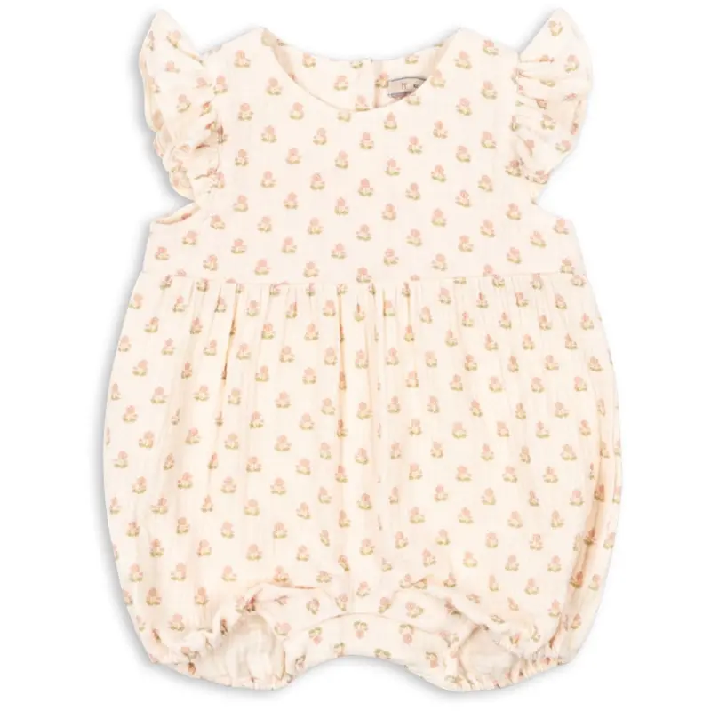 Konges Sløjd Carta Rosa Coco Frill Romper Gots 1