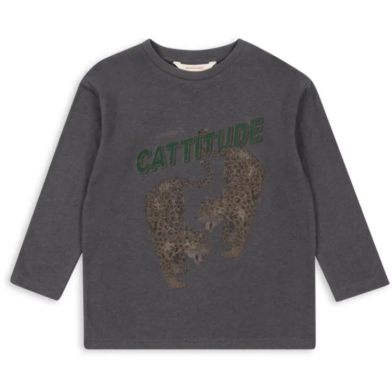 Konges Sløjd Cattitude Era Ls Tee Ocs 1