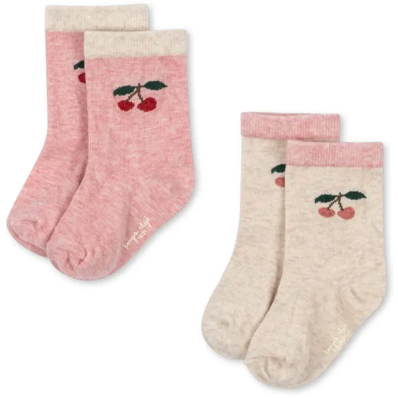 Konges Sløjd Cherry 2 Pack Cherry Socks 1