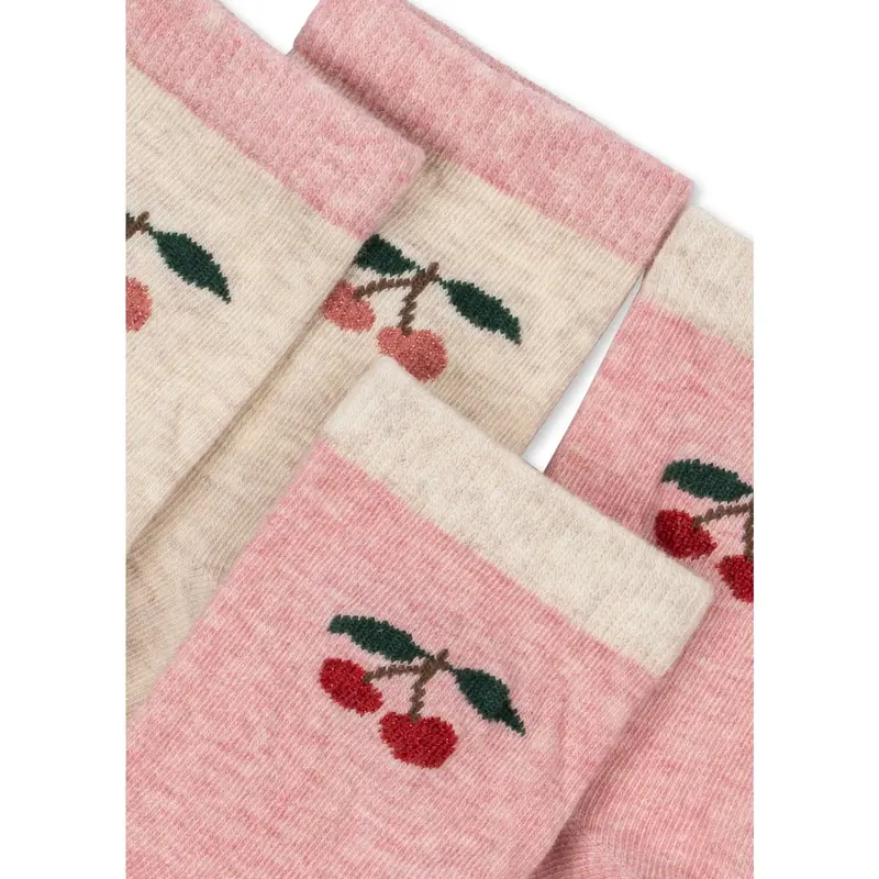 Konges Sløjd Cherry 2 Pack Cherry Socks 2
