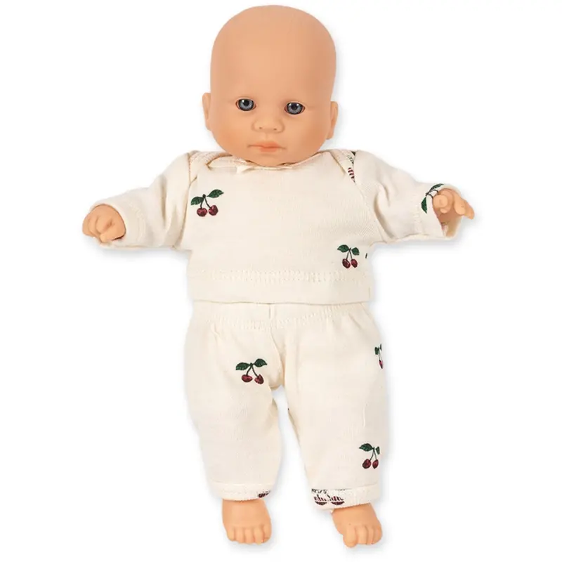 Konges Sløjd Cherry Aop My First Mini Doll 1