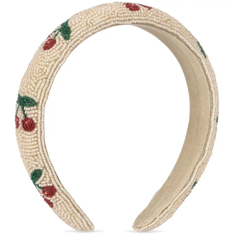 Konges Sløjd Cherry Beaded Hairbrace 1