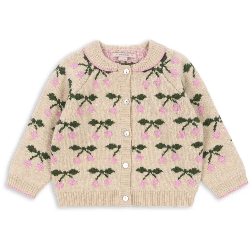 Konges Sløjd Cherry Belou Knit Collar Cardigan 1