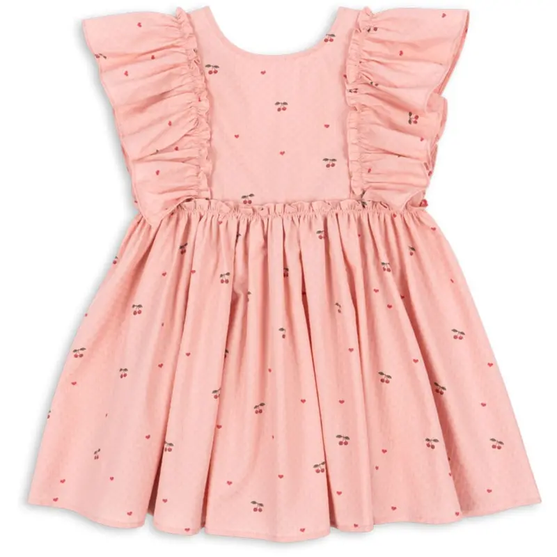 Konges Sløjd Cherry Coeur Evia Frill Dress Gots 1