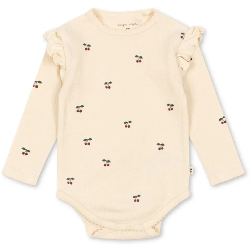 Konges Sløjd Cherry Sui Frill Body Gots 1