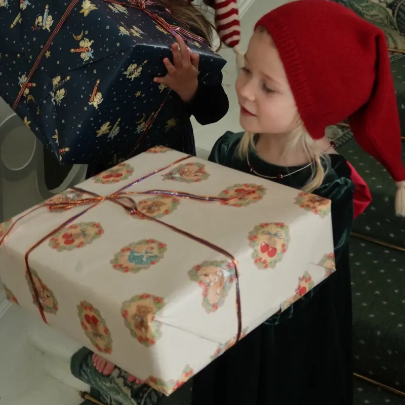 Konges Sløjd Christmas Red Christmas Knit Hat 2