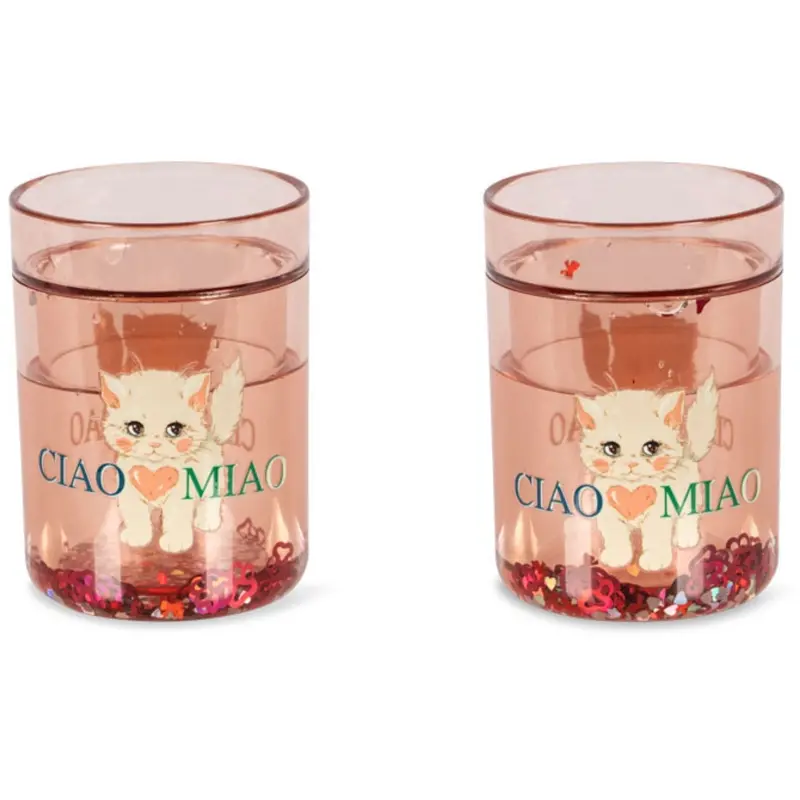 Konges Sløjd Ciao Miao 2 Pack Glitter Cups 1