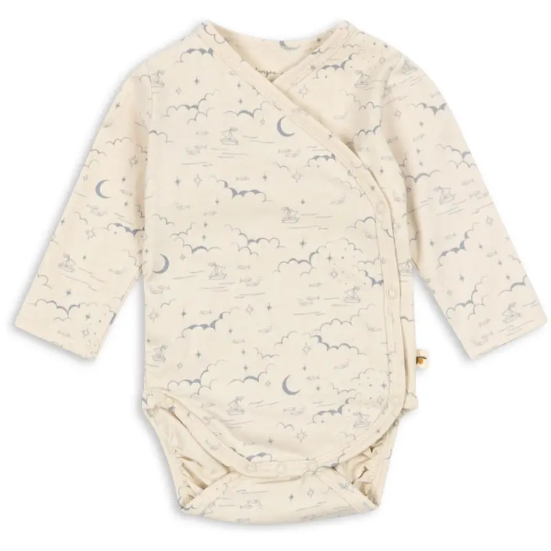 Konges Sløjd Cielo Marino Basic Ls Newborn Body Gots 1