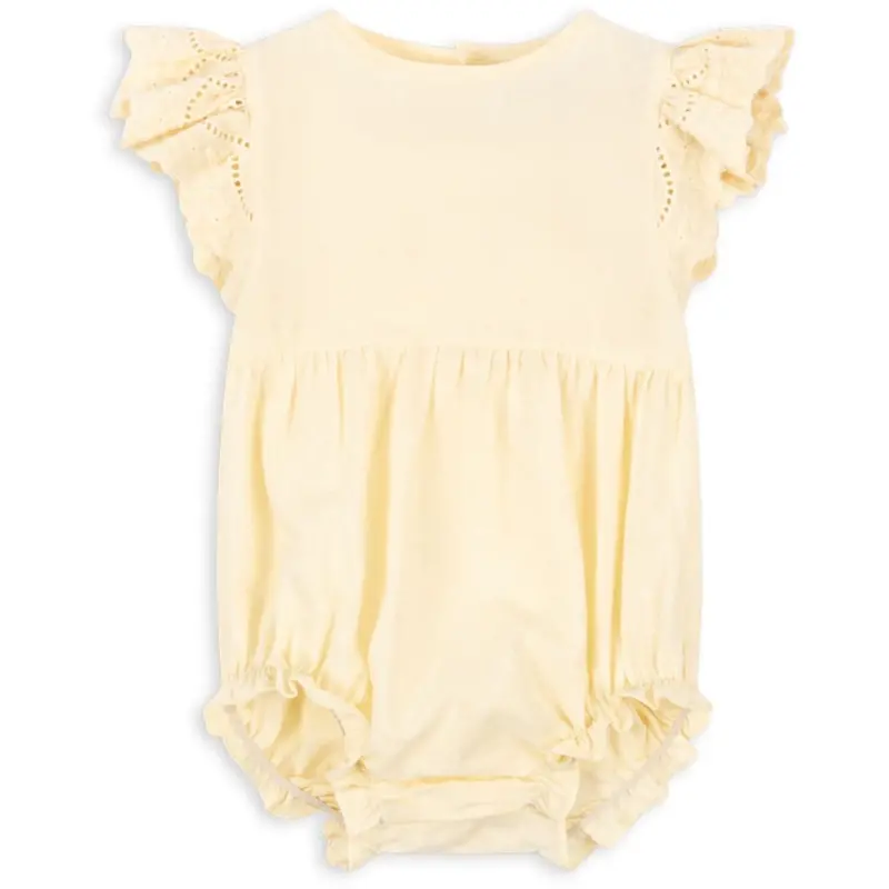 Konges Sløjd Cloud Cream Posey Romper 1