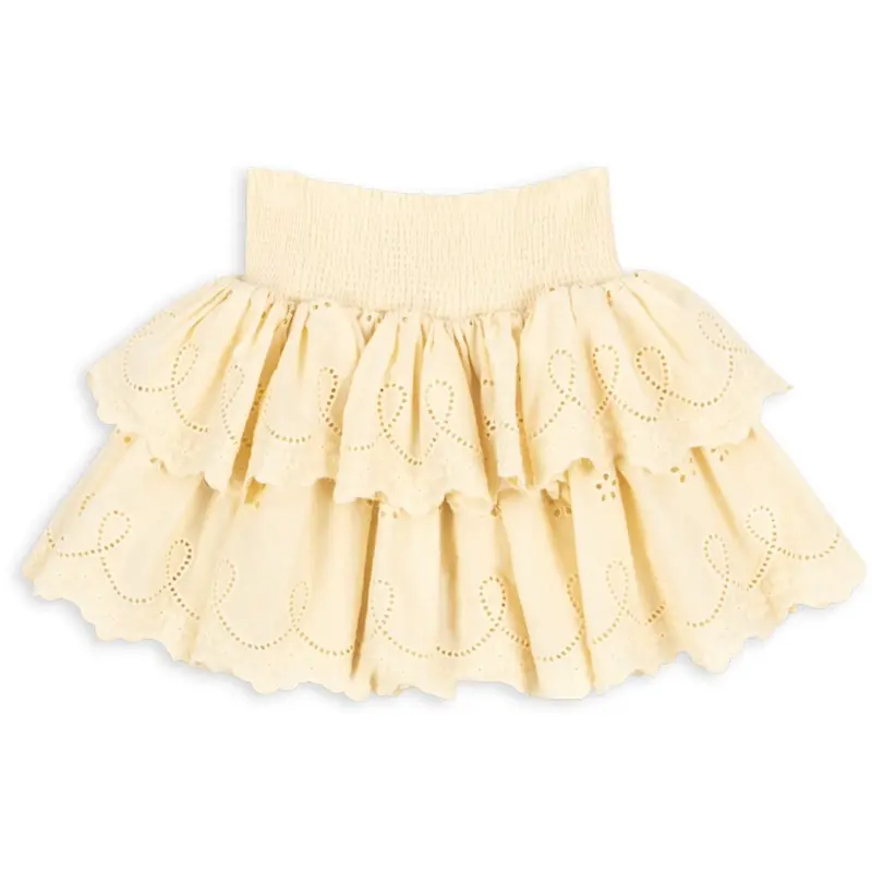 Konges Sløjd Cloud Cream Posey Smock Skirt 1