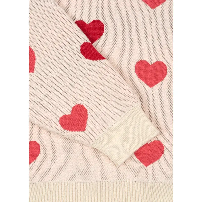Konges Sløjd Coeur Coloré Duo Pink Lapis Knit Sweater Gots 2
