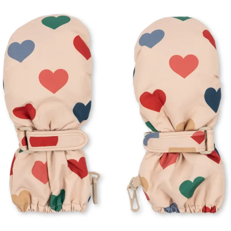 Konges Sløjd Coeur Coloré Nohr Snow Mittens Print 1
