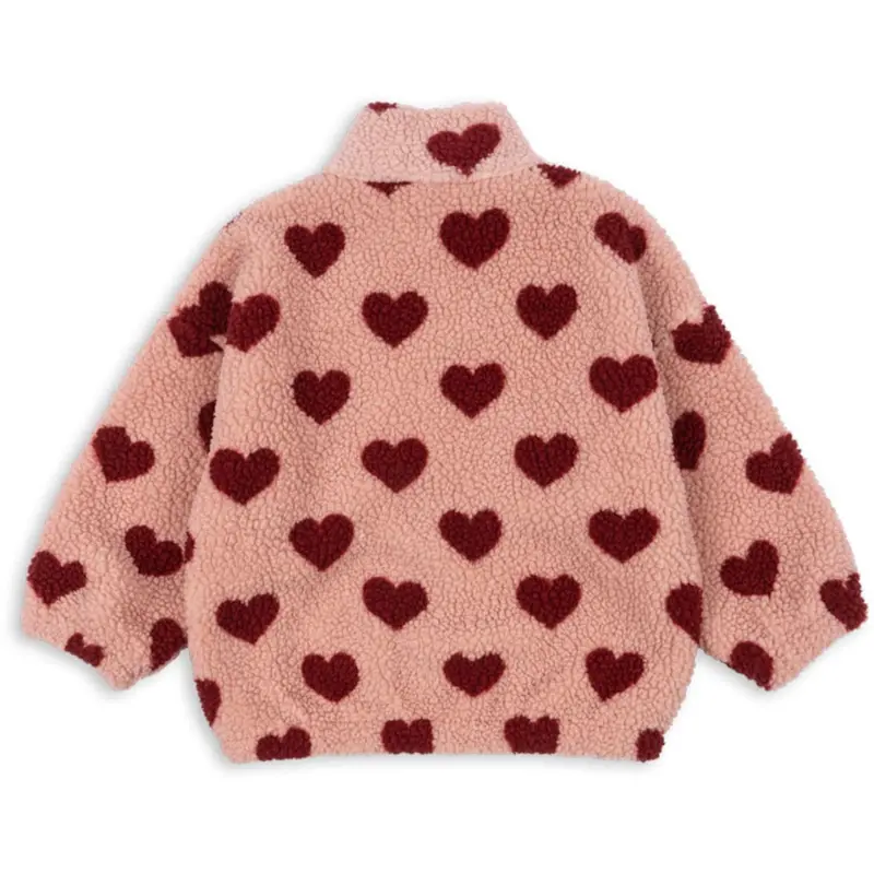Konges Sløjd Coeur Mellow Jody Teddy Half Zip Grs 4
