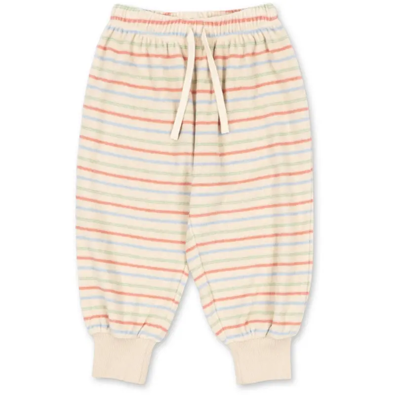 Konges Sløjd Confetti Stripe Itty Rib Sweat Pants Gots 1