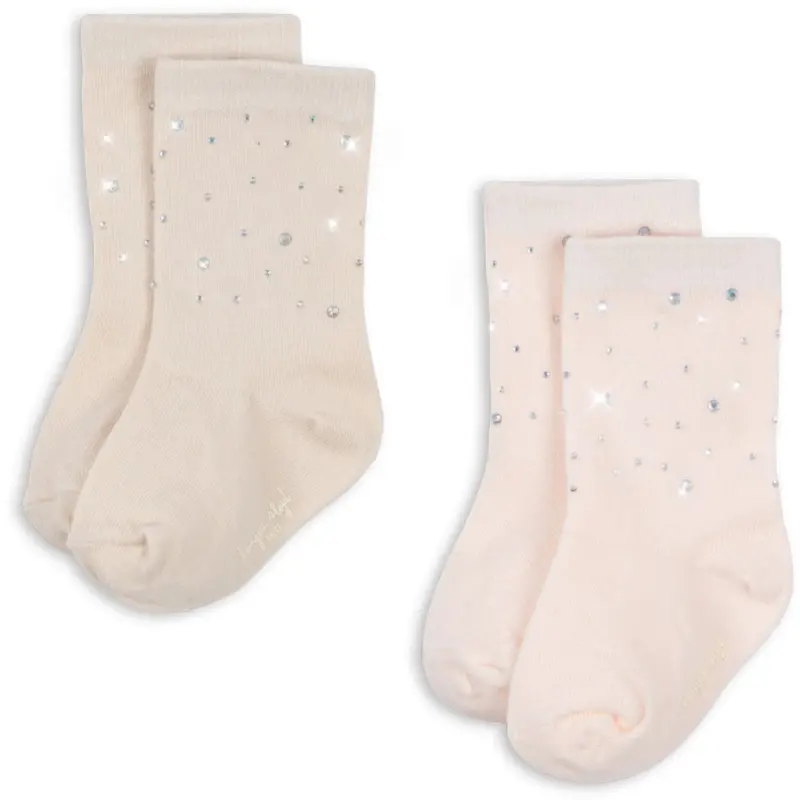 Konges Sløjd Creole Pink 2 Pack Sequin Socks 1