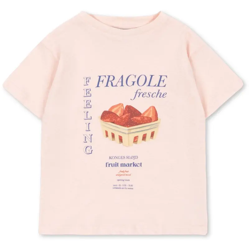 Konges Sløjd Creole Pink Era Tee Ocs 1