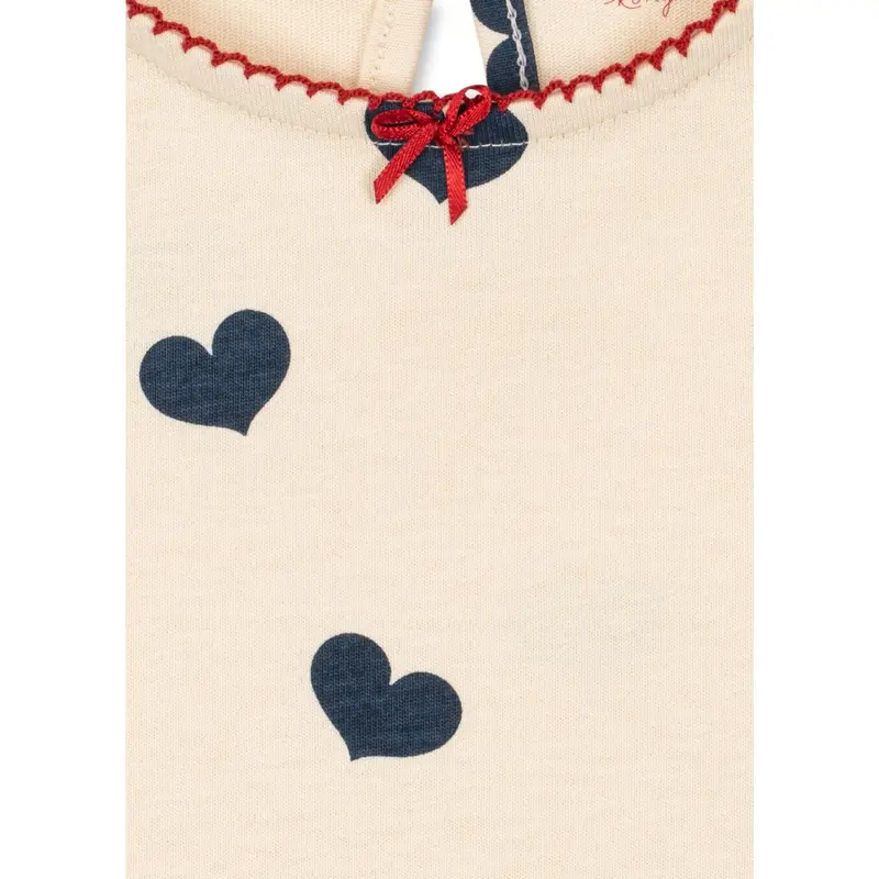 Konges Sløjd Cuore Tricolore Drey Ss Dress Gots 2