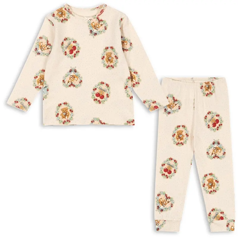 Konges Sløjd Deer Diary Basic Blouse/Pants Set Gots 1