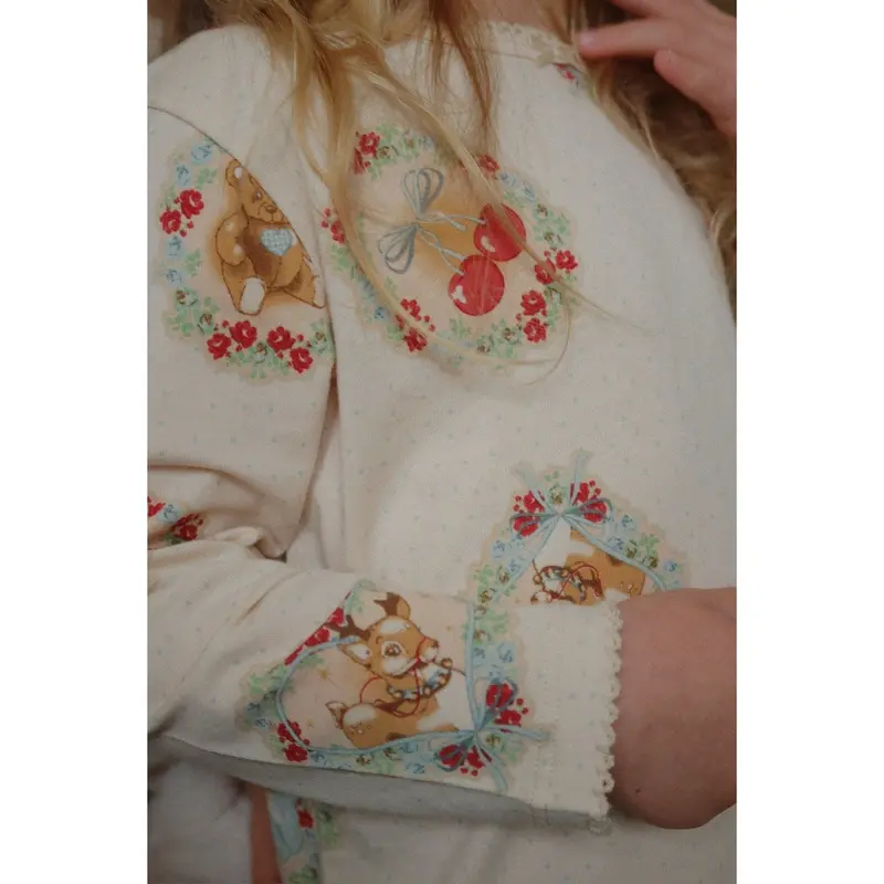 Konges Sløjd Deer Diary Basic Blouse/Pants Set Gots 8