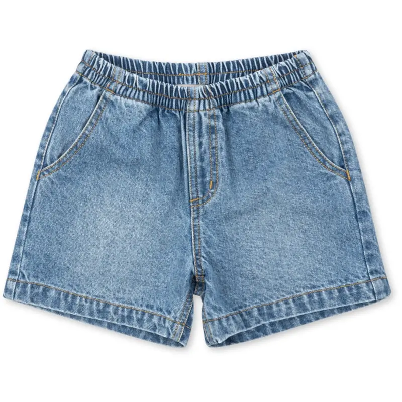 Konges Sløjd Denim Blue Magot Denim Shorts Gots 1