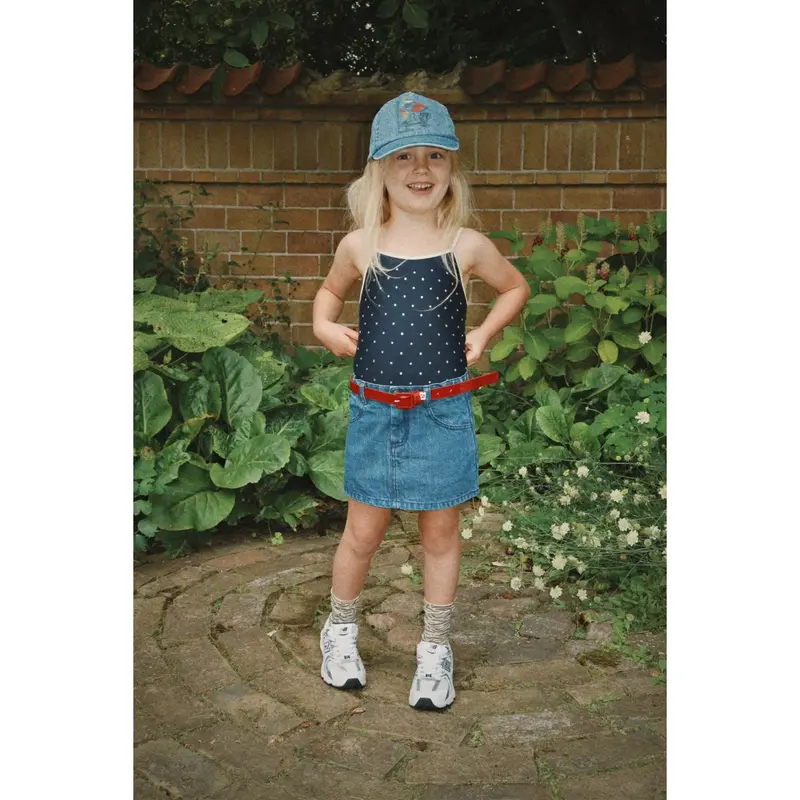 Konges Sløjd Denim Blue Magot Skirt Gots 2