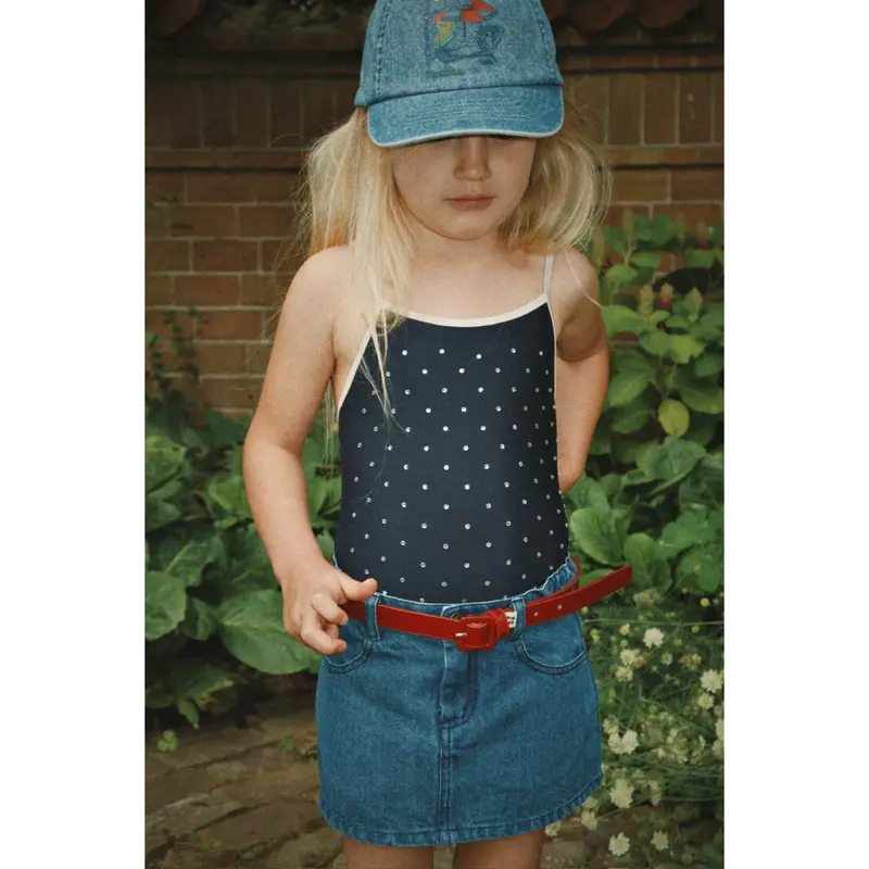 Konges Sløjd Denim Blue Magot Skirt Gots 4