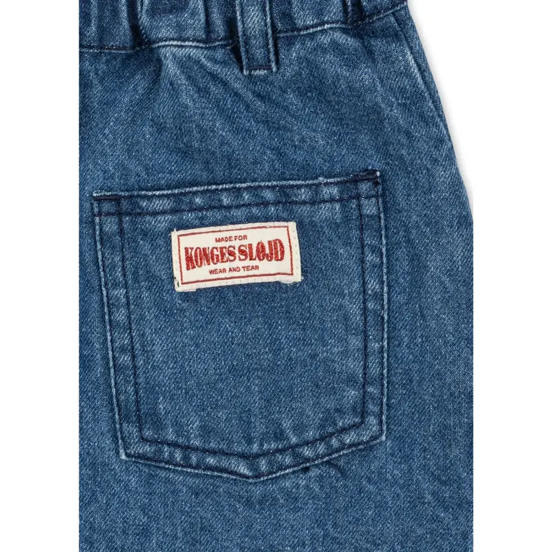 Konges Sløjd Denim Blue Magot Skirt Gots 6