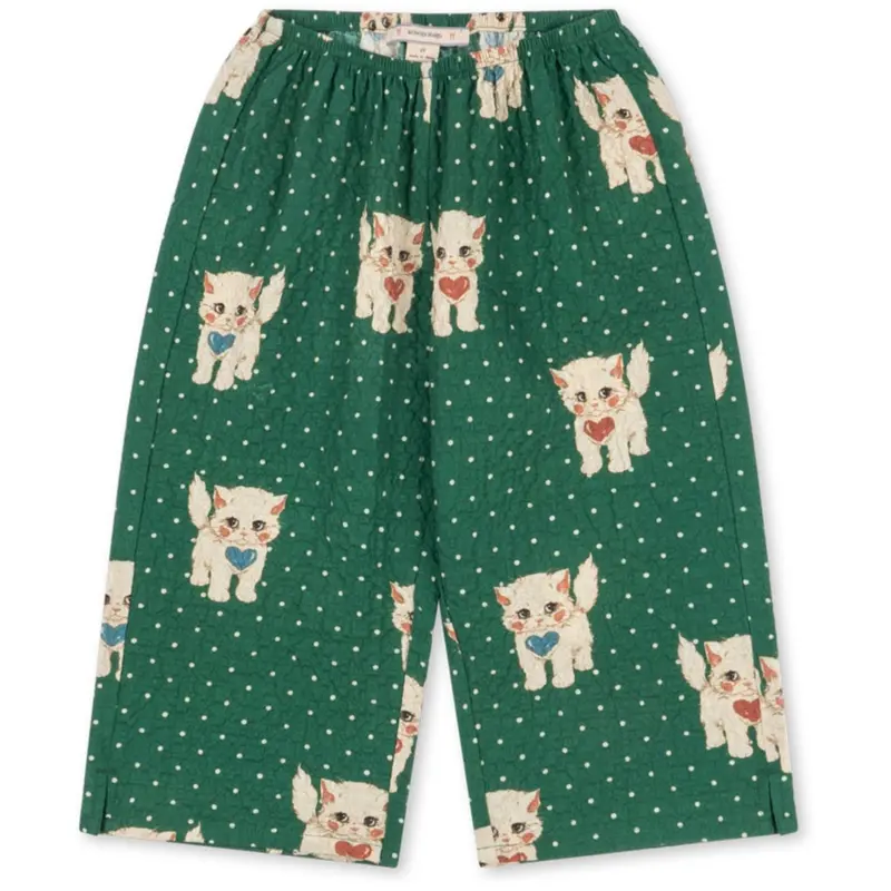 Konges Sløjd Dot Miao Verde Elin Pants Gots 1