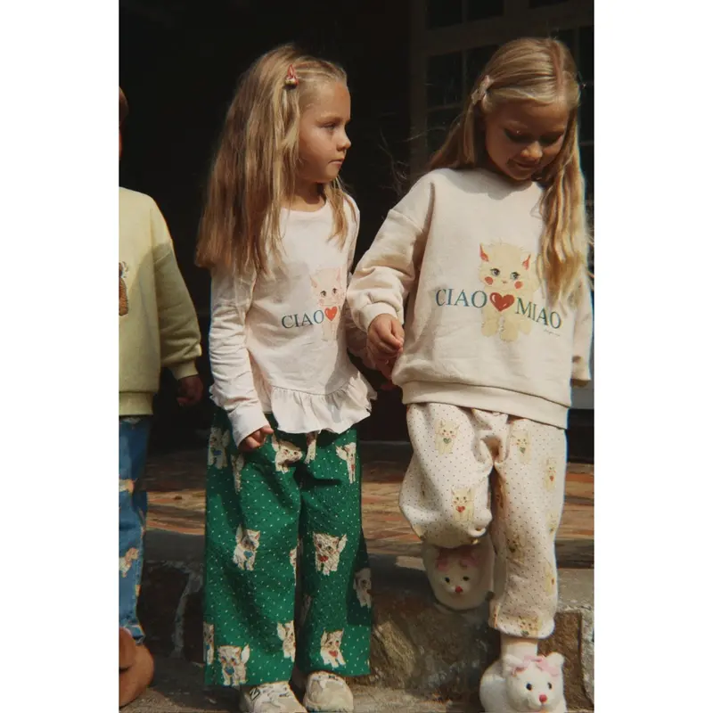 Konges Sløjd Dot Miao Verde Elin Pants Gots 4