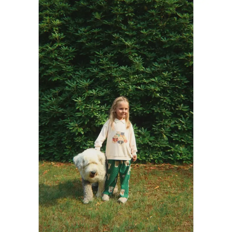Konges Sløjd Dot Miao Verde Elin Pants Gots 5