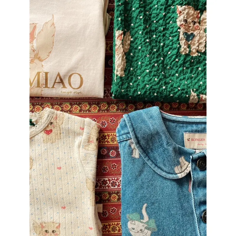 Konges Sløjd Dot Miao Verde Elin Pants Gots 8