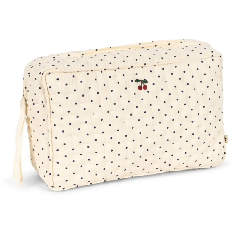 Konges Sløjd Estate Dot Seersucker Big Toiletry Bag 1