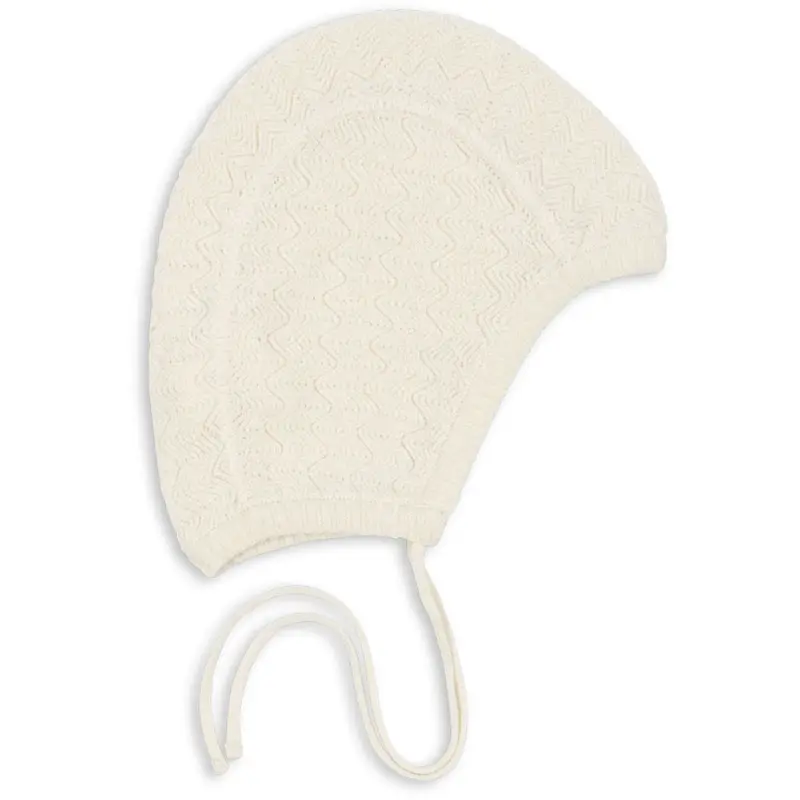 Konges Sløjd Fanga Antique White Venti Knit Hat Gots 1