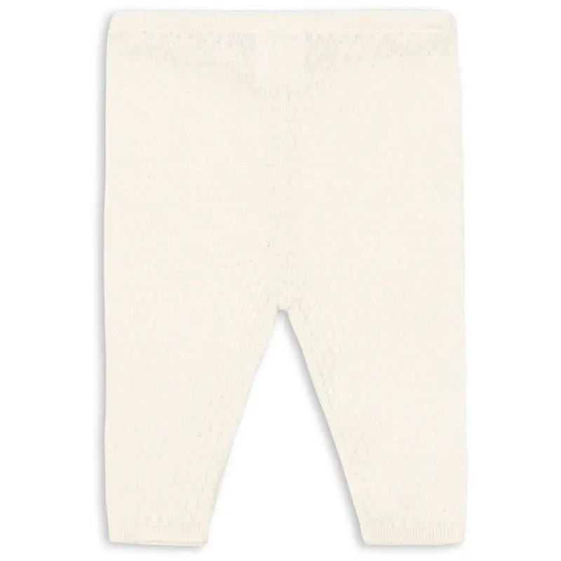 Konges Sløjd Fanga Antique White Venti Pointelle Pants Gots 3