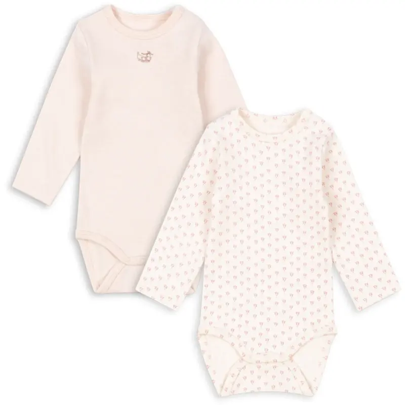 Konges Sløjd Fanga Blush Mix Bello 2 Pack Ls Body Ocs 1