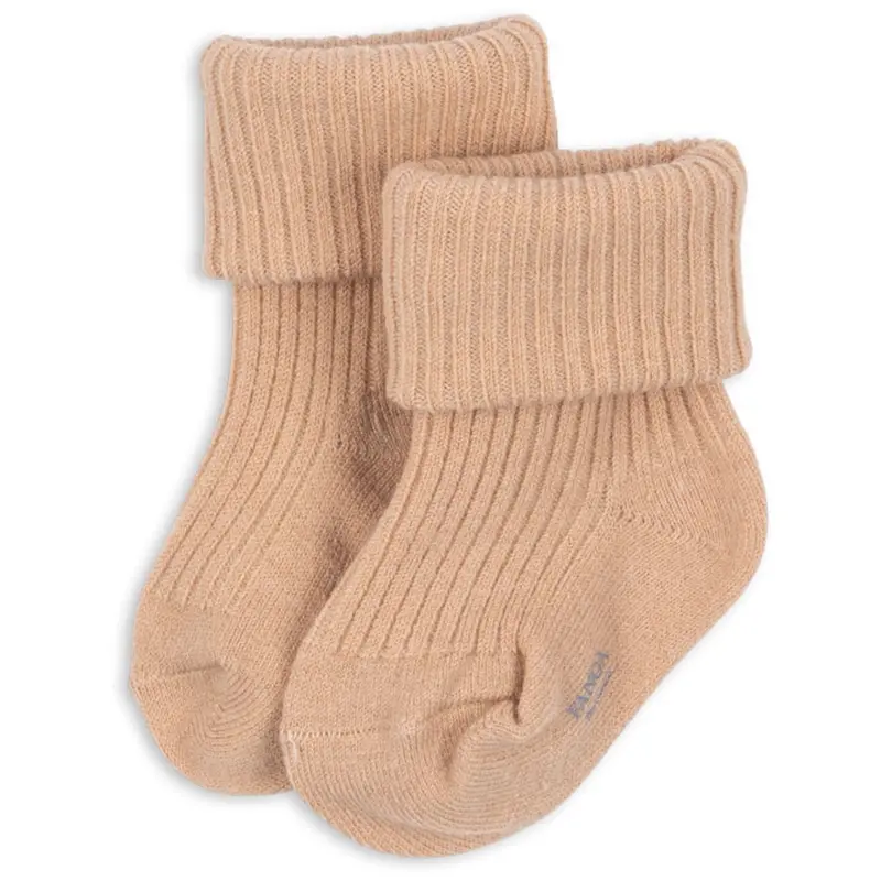 Konges Sløjd Fanga Cameo Rose Lana Light Knitted Socks 1