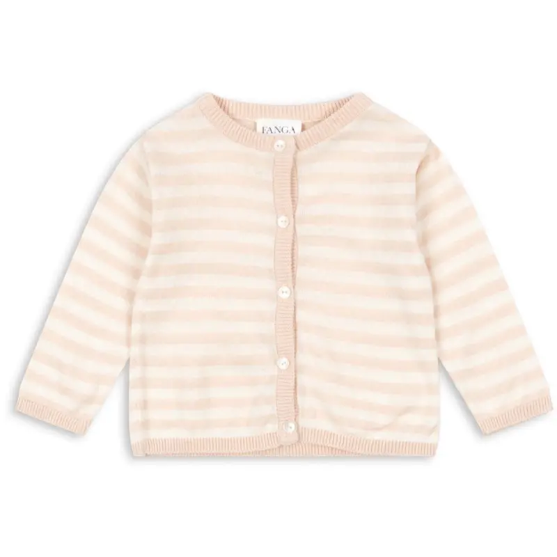 Konges Sløjd Fanga Cameo Rose Venti Knit Cardigan Gots 1