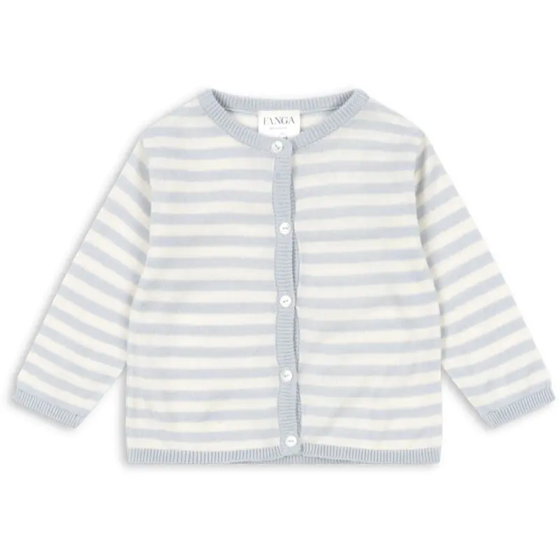 Konges Sløjd Fanga Gray Dawn Venti Knit Cardigan Gots 1