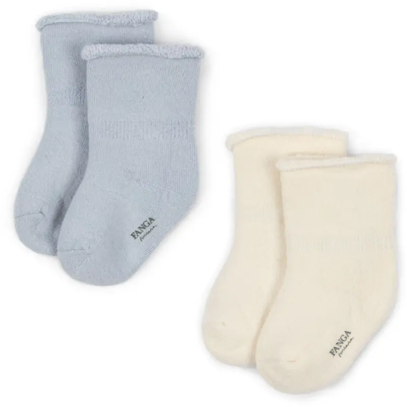 Konges Sløjd Fanga Gray Dawn Vicino 2 Pack Terry Socks 1