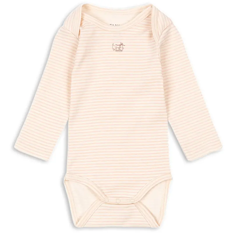 Konges Sløjd Fanga Tea Stripe Cameo Fio Stripe Ls Body Ocs 1