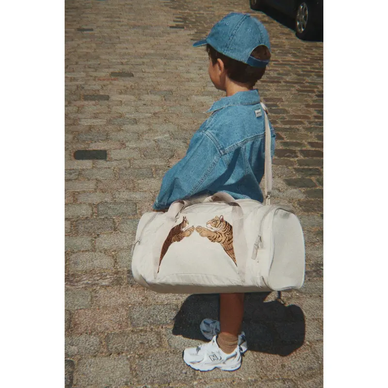 Konges Sløjd Feather Gray Kids Weekend Bag 2