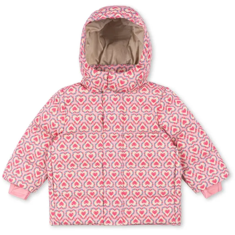 Konges Sløjd Felice Rose Magnum Down Jacket Print Grs 1