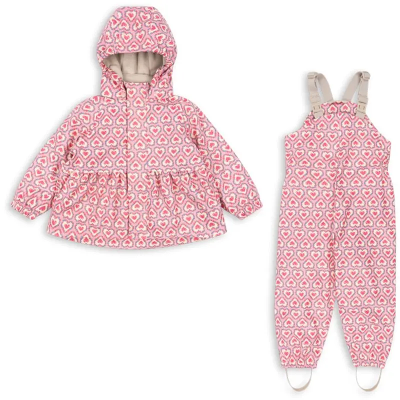 Konges Sløjd Felice Rose Rainy Palme Set Girl 1