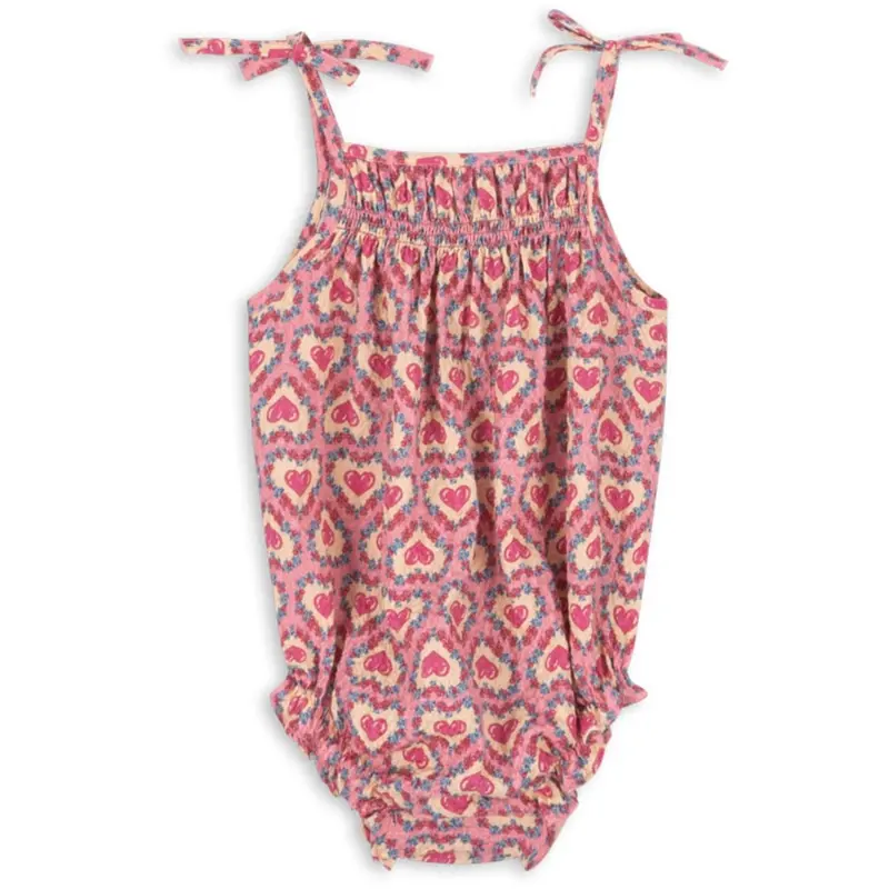 Konges Sløjd Felice Rose Vivian Strap Romper Gots 1