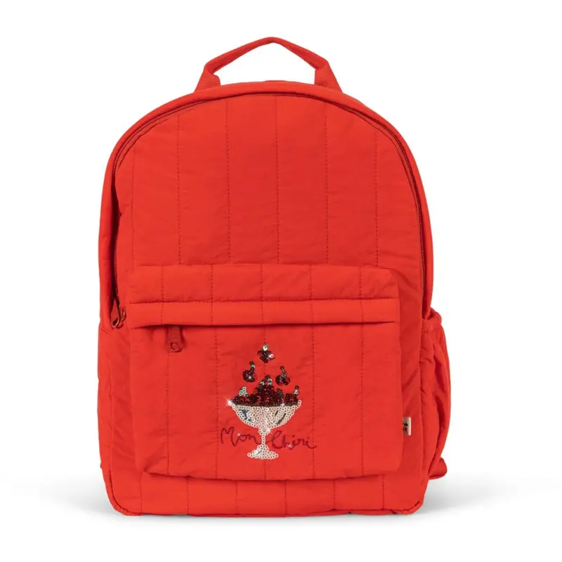 Konges Sløjd Fiery Red Juno Sequin Backpack 1