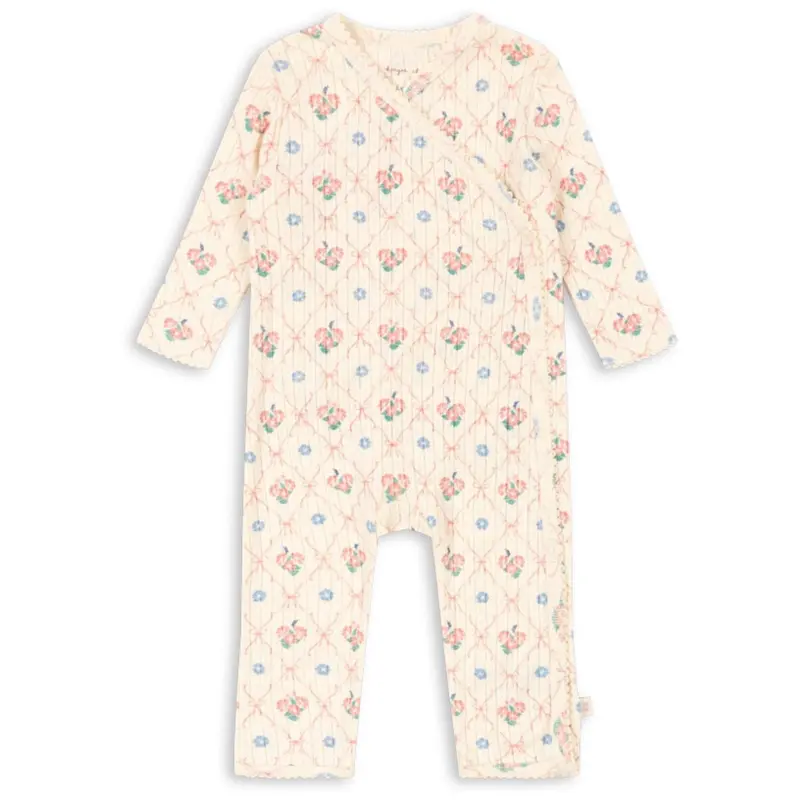 Konges Sløjd Fleur Decor Minnie Newborn Onesie Gots 1
