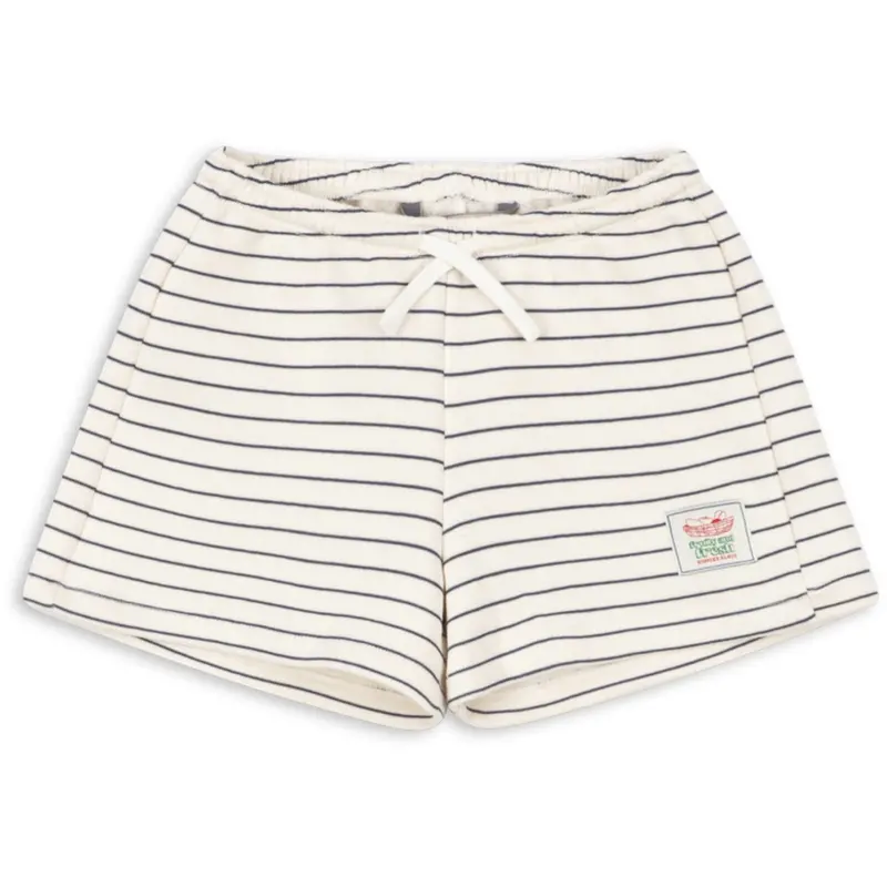Konges Sløjd Flintstone Stripe Lou Sweat Shorts Ocs 1